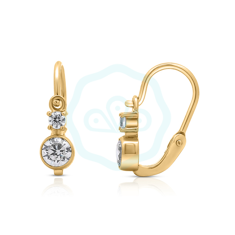 arany-elolkapcsos-feher-cirkonia-koves-gyermek-au40083s