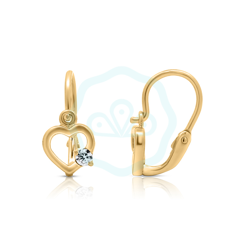 arany-sziv-elolkapcsos-feher-cirkonia-koves-gyermek-fulbevalo-au40093s