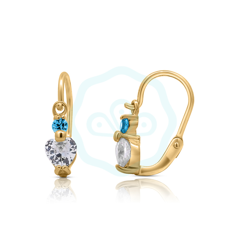 arany-sziv-elolkapcsos-feher-kek-cirkonia-koves-gyermek-fulbevalo-au40101s