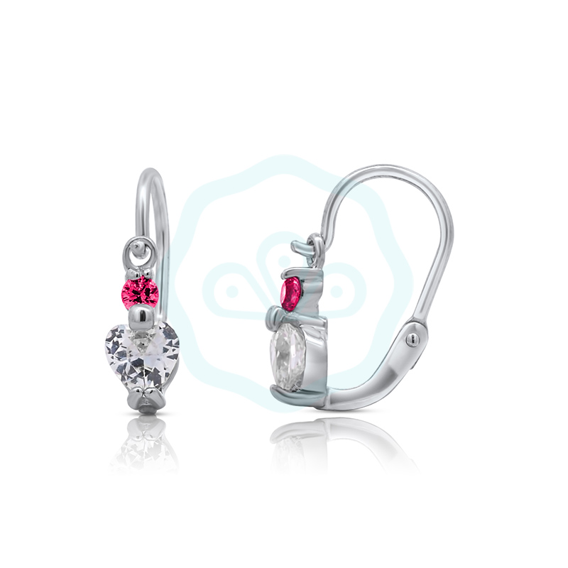 feher-arany-sziv-elolkapcsos-feher-pink-cirkonia-koves-gyermek-fulbevalo-au40102f