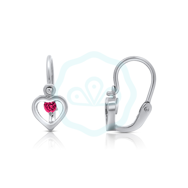 feher-arany-sziv-elolkapcsos-pink-cirkonia-koves-gyermek-fulbevalo-au40012f