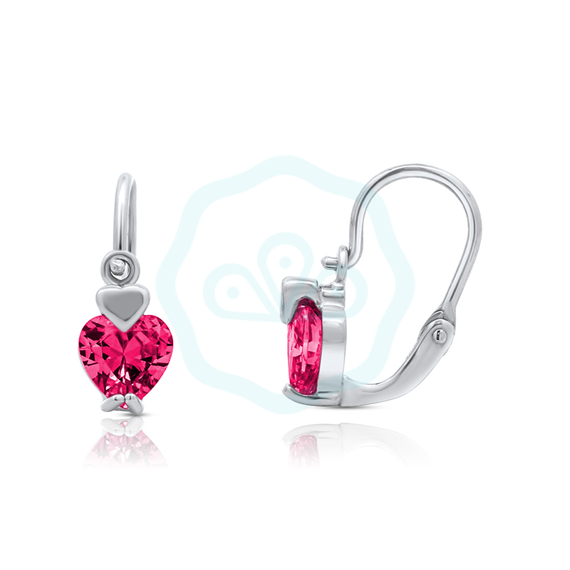 feher-arany-sziv-elolkapcsos-pink-cirkonia-koves-gyermek-fulbevalo-au40072f