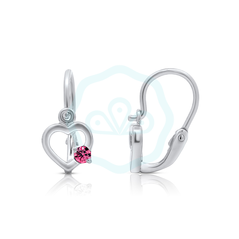 feher-arany-sziv-elolkapcsos-pink-cirkonia-koves-gyermek-fulbevalo-au40092f