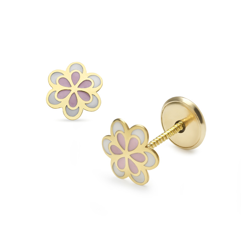 lisa-rozsaszin-feher-virag-gyermek-fulbevalo-jtag-0314